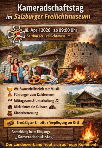 Kameradschaftstag im Salzburger Freilichtmuseum