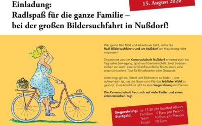 Radl-Bildersuchfahrt 15.08.2026